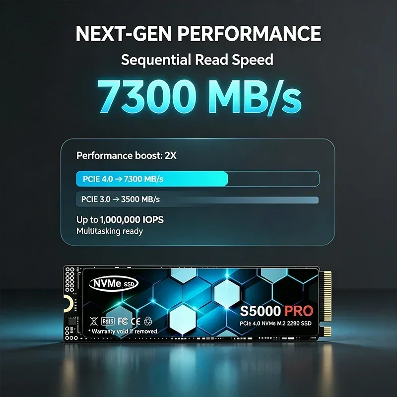قرص تخزين صلب S5000 PRO M.2 SS - مراجعة M.2 Nvme 4Tb Pcie 4.0 Ssd وسعره