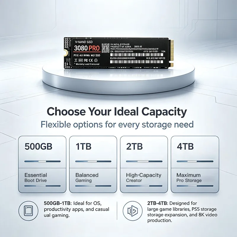 محرك أقراص صلبة داخلي جديد 308 - مراجعة M.2 Nvme 4Tb Pcie 4.0 Ssd وسعره