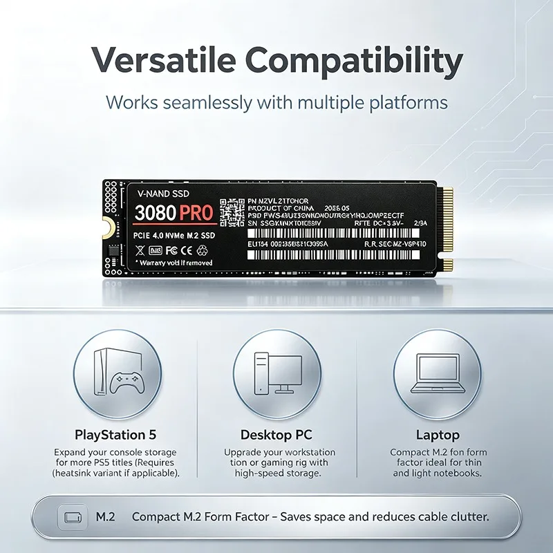 محرك أقراص صلبة داخلي جديد 308 - مراجعة M.2 Nvme 4Tb Pcie 4.0 Ssd وسعره