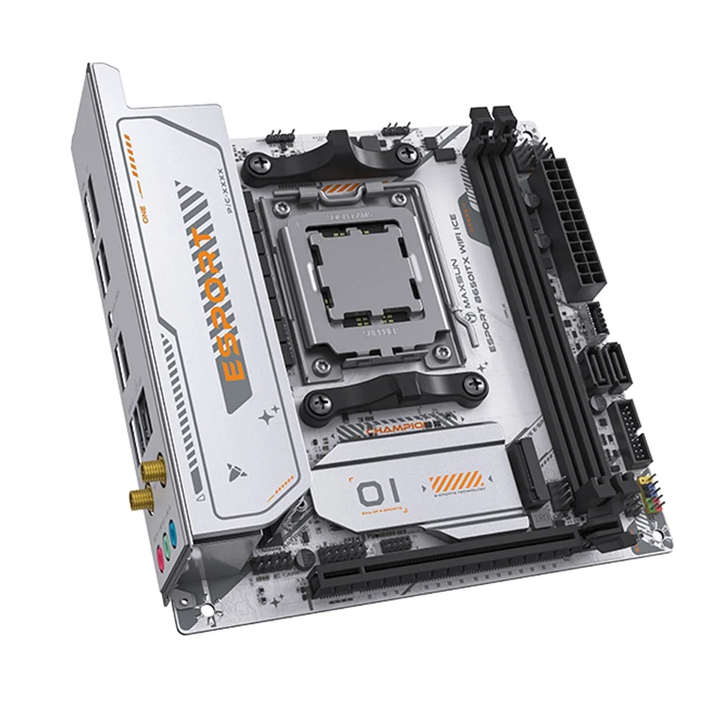 لوحة أم Maxsun B650M eSport تد - مراجعة B650 Itx Motherboard Wifi وسعره