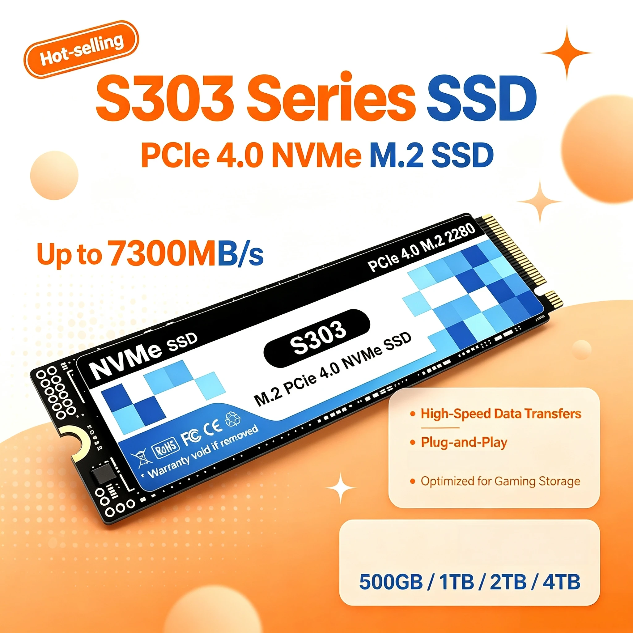 قرص تخزين صلب NVMe M.2 SSD S30 - مراجعة M.2 Nvme 4Tb Pcie 4.0 Ssd وسعره