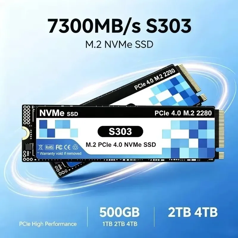 قرص تخزين SSD داخلي أصلي S303  - مراجعة M.2 Nvme 4Tb Pcie 4.0 Ssd وسعره