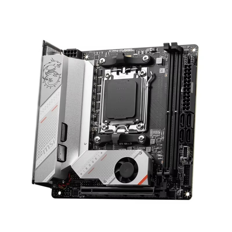 لوحة أم جديدة MPG B650I EDGE W - مراجعة B650 Itx Motherboard Wifi وسعره