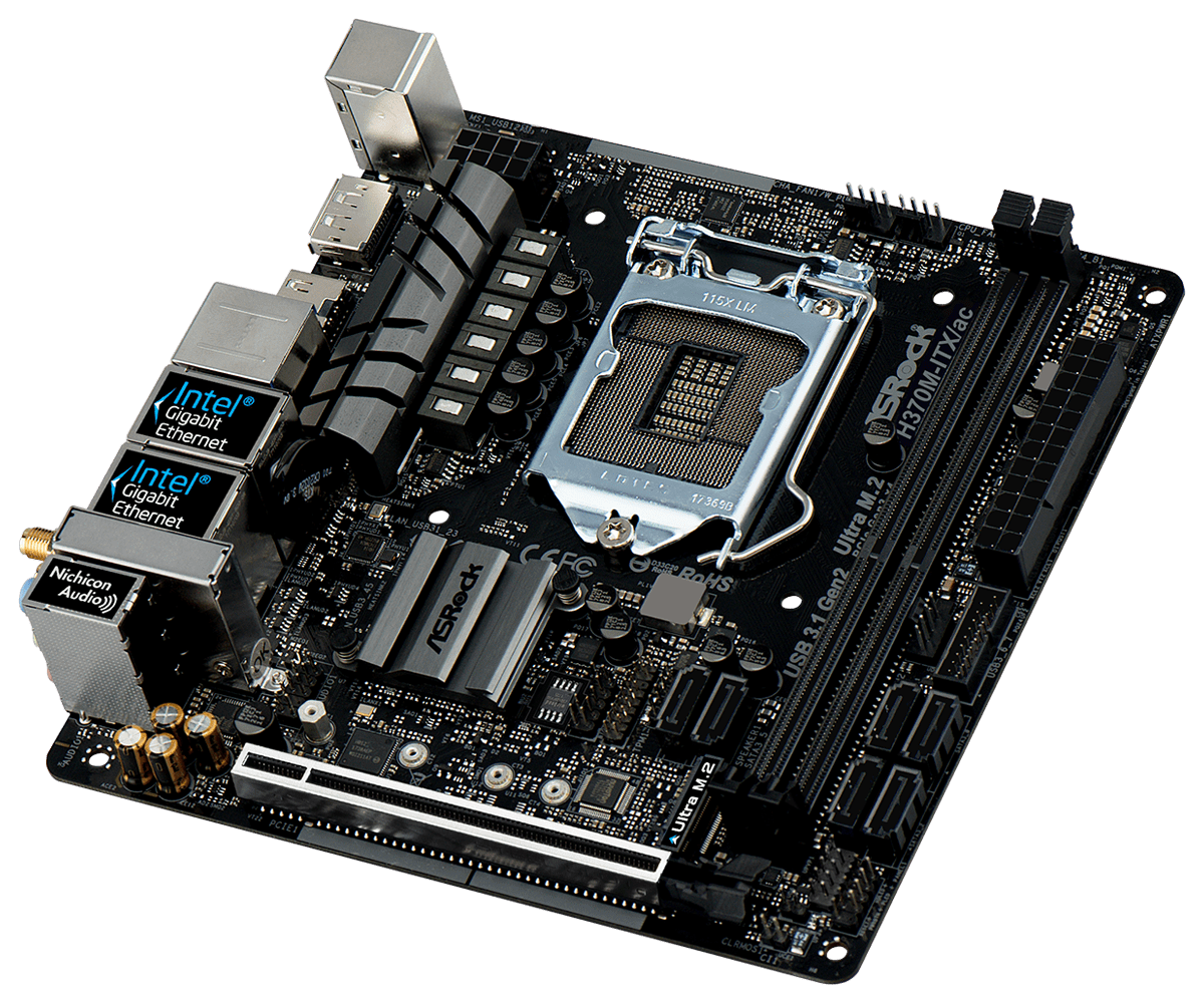 لوحة أم ASRock H370M-ITX/ac Mi - مراجعة B650 Itx Motherboard Wifi وسعره