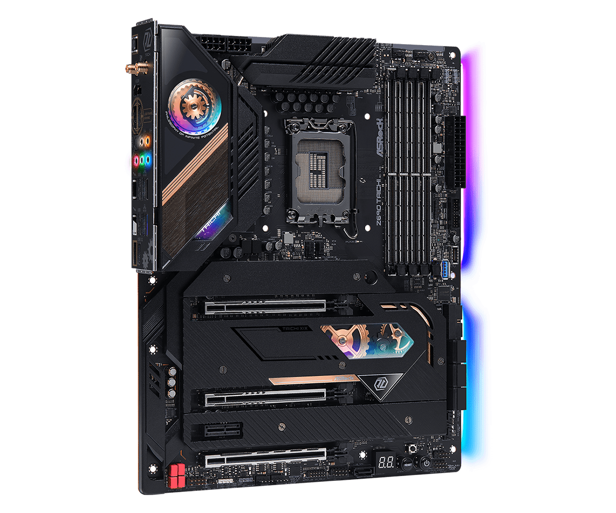 لوحة أم ASROCK Z690 TAICHI، مع - مراجعة Lga 1700 Ddr5 Itx Motherboard وسعره
