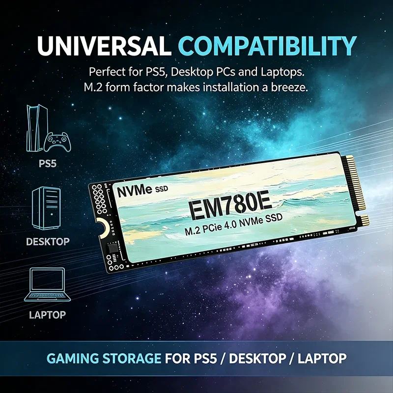 قرص تخزين داخلي EM780E M.2 NVM - مراجعة M.2 Nvme 4Tb Pcie 4.0 Ssd وسعره