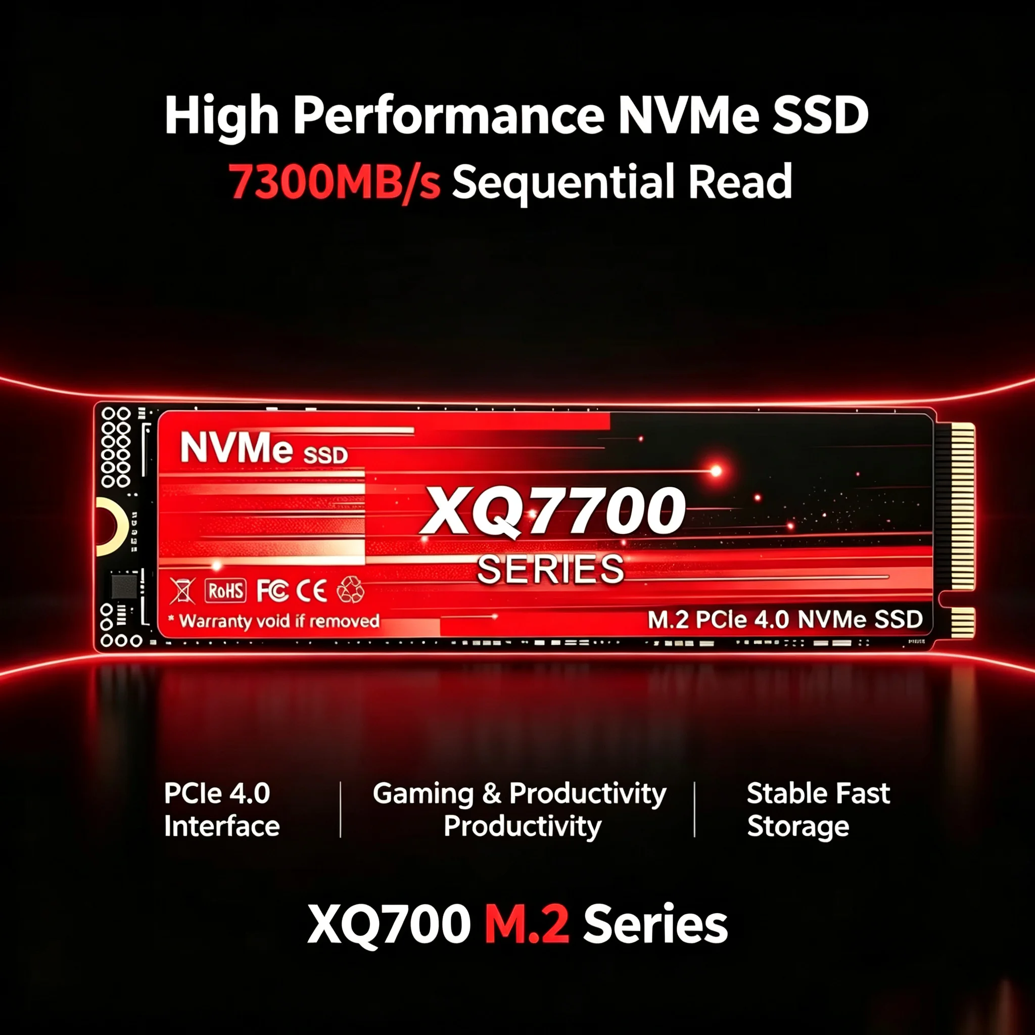 قرص تخزين صلب داخلي XQ7700 أصل - مراجعة M.2 Nvme 4Tb Pcie 4.0 Ssd وسعره