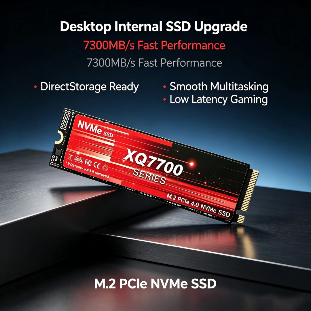 قرص تخزين صلب داخلي XQ7700 أصل - مراجعة M.2 Nvme 4Tb Pcie 4.0 Ssd وسعره
