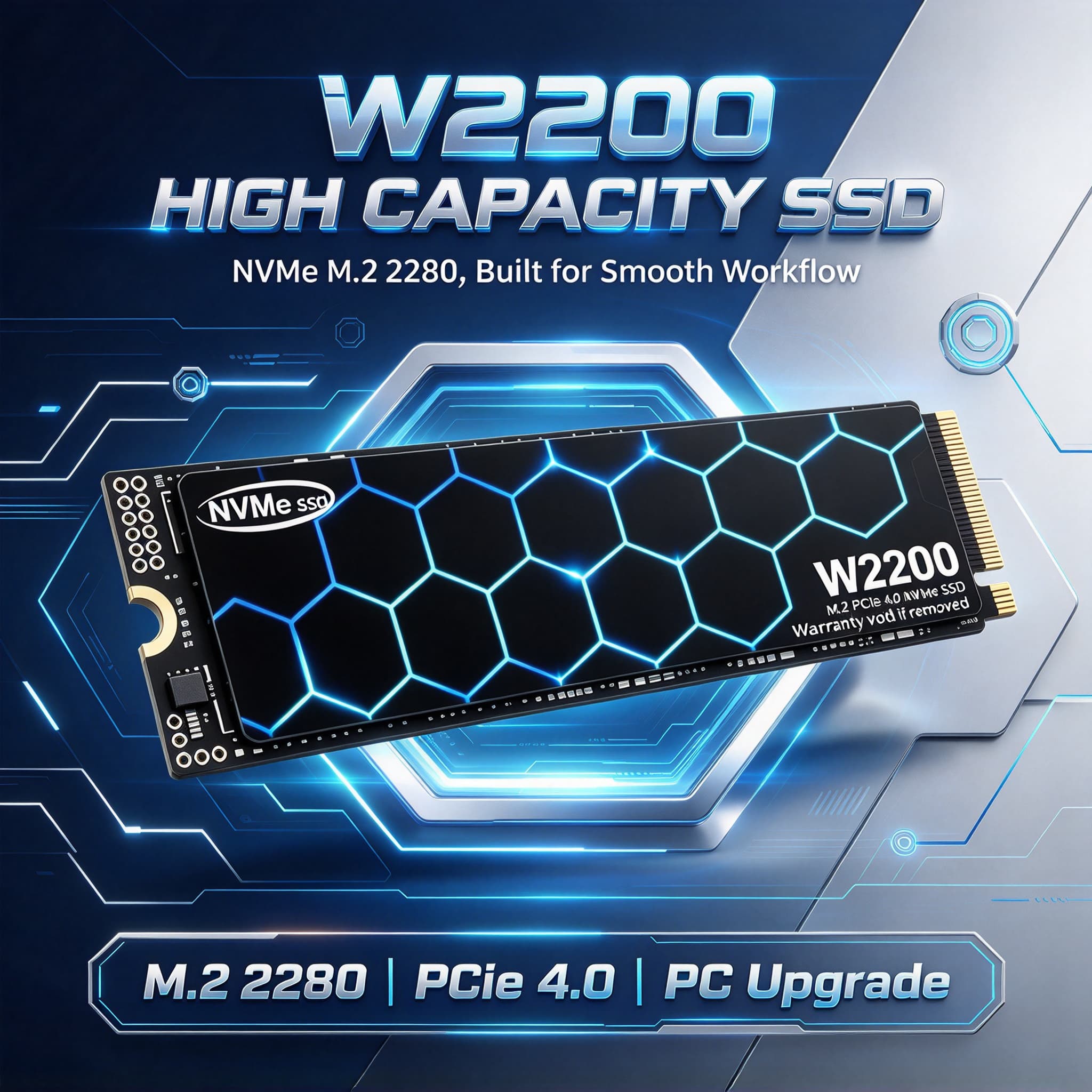 جديد 2026 قرص صلب داخلي W2200  - مراجعة M.2 Nvme 4Tb Pcie 4.0 Ssd وسعره